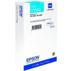 Cartouche Cyan Epson Tres Haute Capacité pour WorkForce 8090dw / 8590dwf...(T7542XXL), Toner Express : achat en ligne de Cartouc