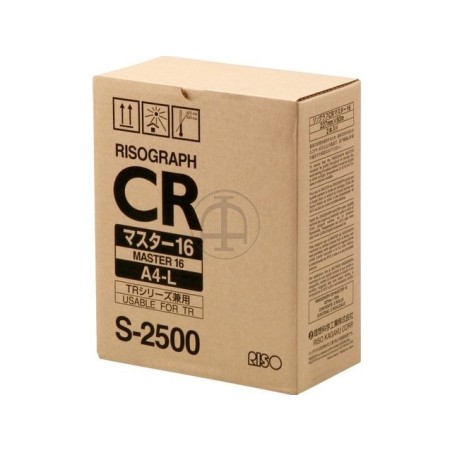 2 * Master Riso CR 1610/1630 (Format A4), Toner Express : achat en ligne de 2 * Master Riso CR 1610/1630 (Format A4) pour imprim