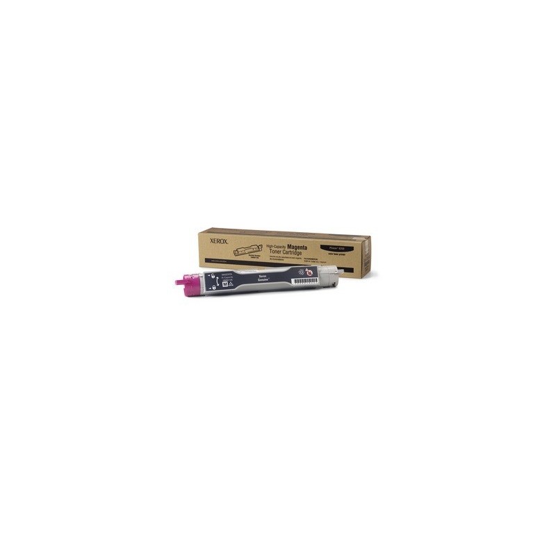 Toner magenta haute capacité  Xerox phaser 6350, Toner Express : achat en ligne de Toner magenta haute capacité  Xerox phaser 63