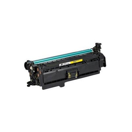 Toner jaune générique qualité pro pour HP color laserjet CP3525 / CP3530 ... (504A)
