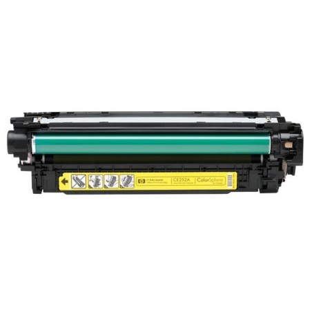 Toner jaune HP pour color laserjet CP3525 / CP3530 ... (504A), Toner Express : achat en ligne de Toner jaune HP pour color laser