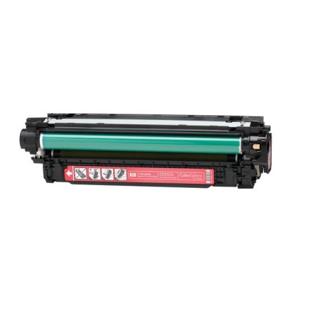 Toner magenta HP pour color laserjet CP3525 / CP3530 ... (504A), Toner Express : achat en ligne de Toner magenta HP pour color l