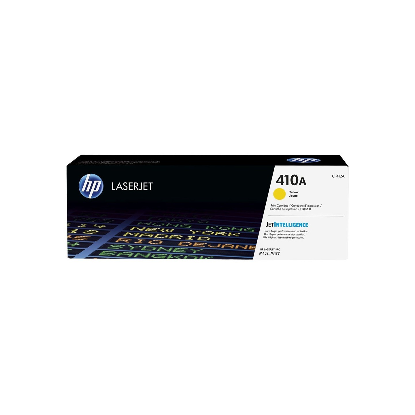 Toner Jaune HP pour Color LaserJet Pro M452 / M477.... (401A), Toner Express : achat en ligne de Toner Jaune HP pour Color Laser