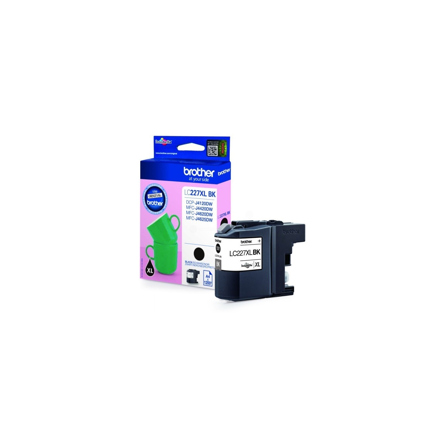 Cartouche d'encre noire Haute Capacité Brother pour DCP J4120dw / MFC J4420dw...