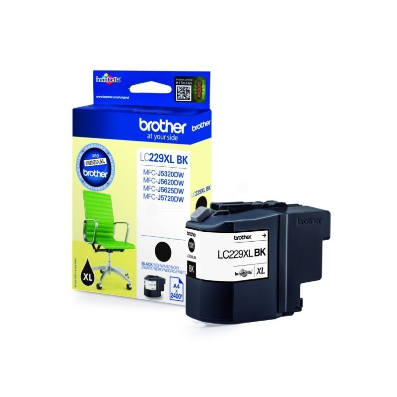 Cartouche noire Brother pour MFC-J5620dw / MFC-J5720..., Toner Express : achat en ligne de Cartouche noire Brother pour MFC-J562
