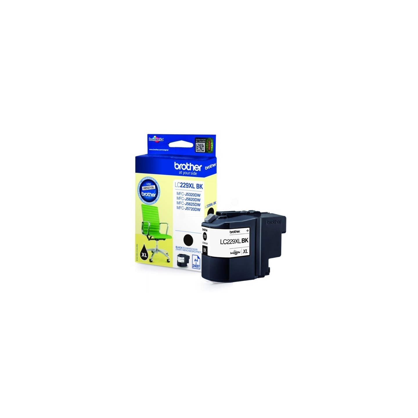 Cartouche noire Brother pour MFC-J5620dw / MFC-J5720..., Toner Express : achat en ligne de Cartouche noire Brother pour MFC-J562