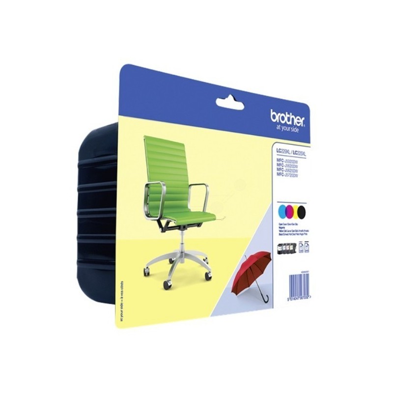 Pack 4 cartouches  pour MFC-J5620dw / MFC-J5720.., Toner Express : achat en ligne de Pack 4 cartouches  pour MFC-J5620dw / MFC-J