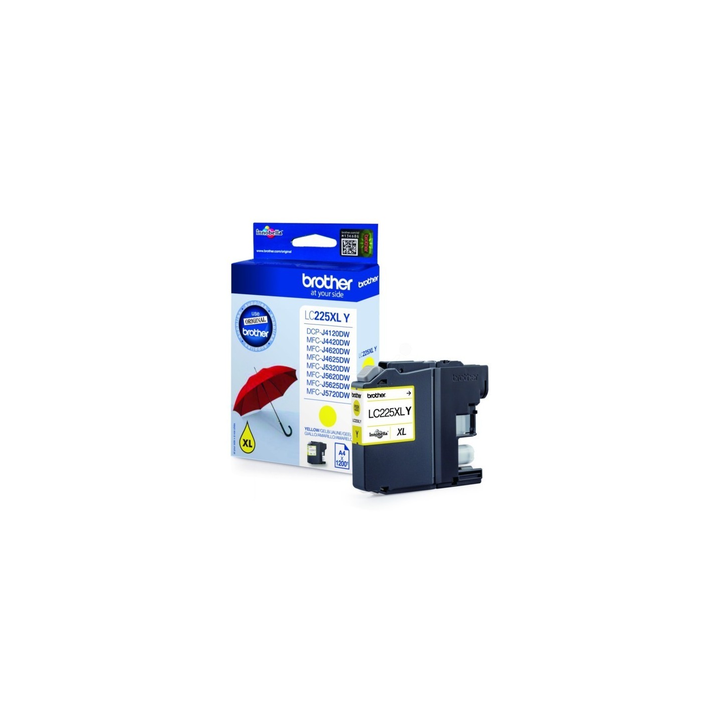 Cartouche Jaune Brother pour MFC-J5620dw / MFC-J5720 / MFCJ4120..., Toner Express : achat en ligne de Cartouche Jaune Brother po