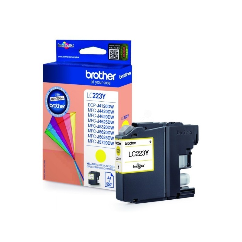 Cartouche Jaune Brother pour MFC-J4120dw / MFC-J4420 / MFC-5620..., Toner Express : achat en ligne de Cartouche Jaune Brother po