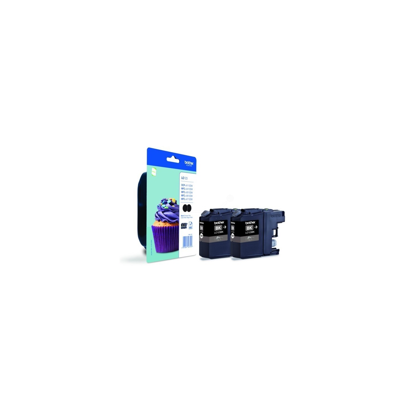 Pack de 2 Cartouches noires Brother pour MFC-J4510dw / MFC-J4410dw / MFC-J4610dw, Toner Express : achat en ligne de Pack de 2 Ca