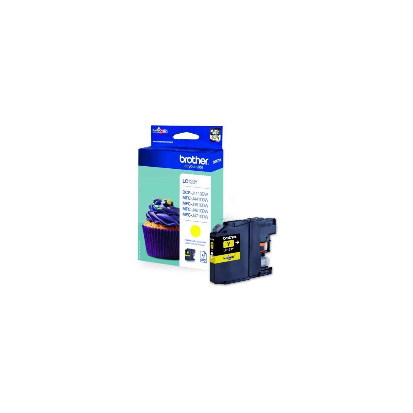 Cartouche jaune Brother pour MFC-J4510dw / MFC-J4410dw / MFC-J4610dw, Toner Express : achat en ligne de Cartouche jaune Brother 