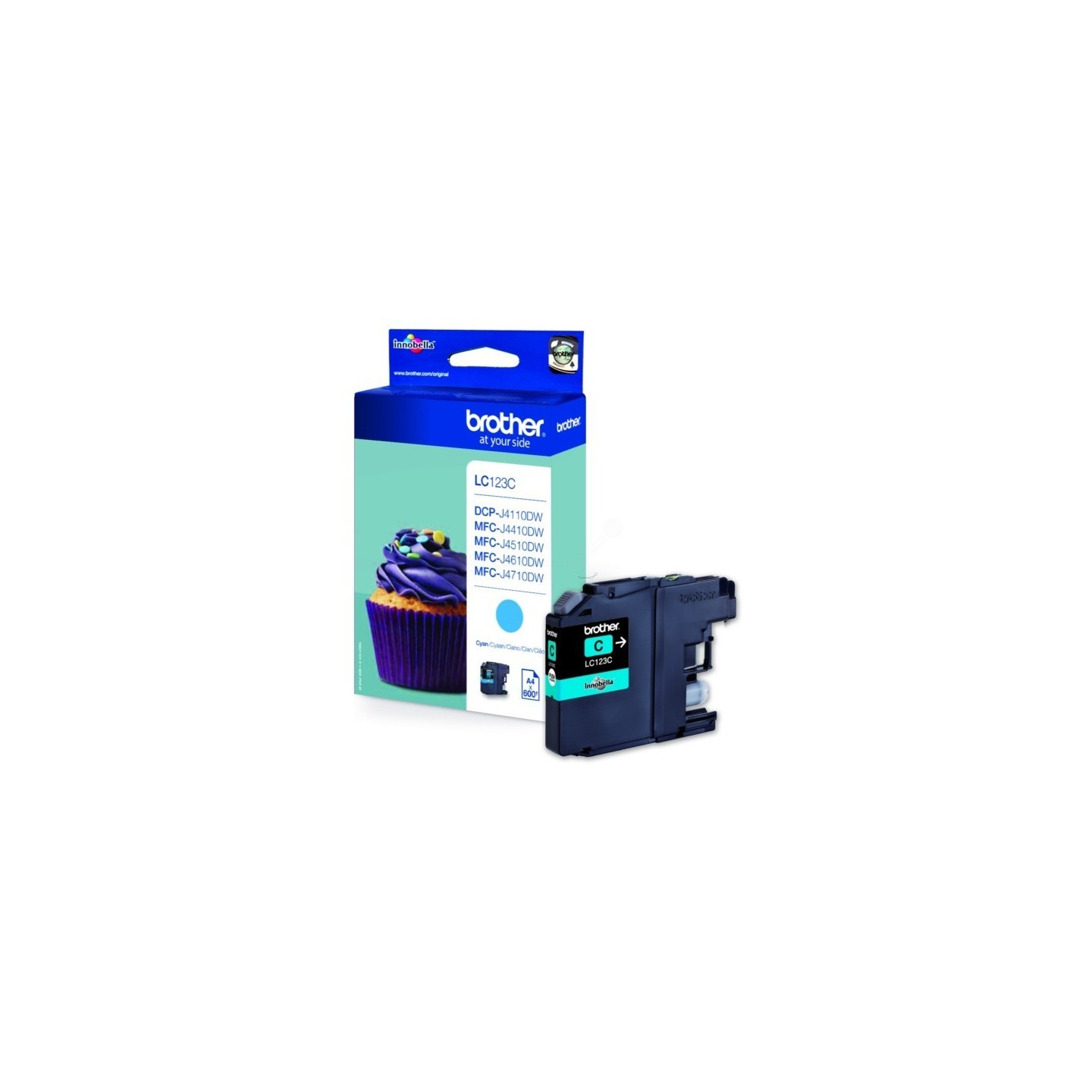 Cartouche cyan Brother pour MFC-J4510dw / MFC-J4410dw / MFC-J4610dw, Toner Express : achat en ligne de Cartouche cyan Brother po