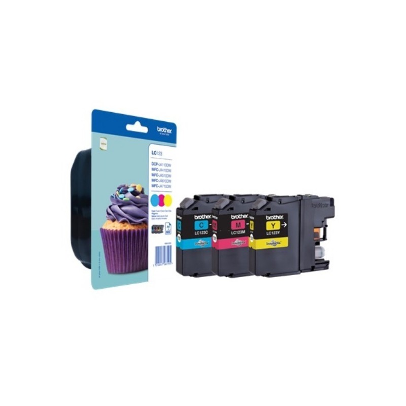 Multipack 3 cartouches Brother pour MFC-J4510dw / MFC-J4410dw / MFC-J4610dw, Toner Express : achat en ligne de Multipack 3 carto
