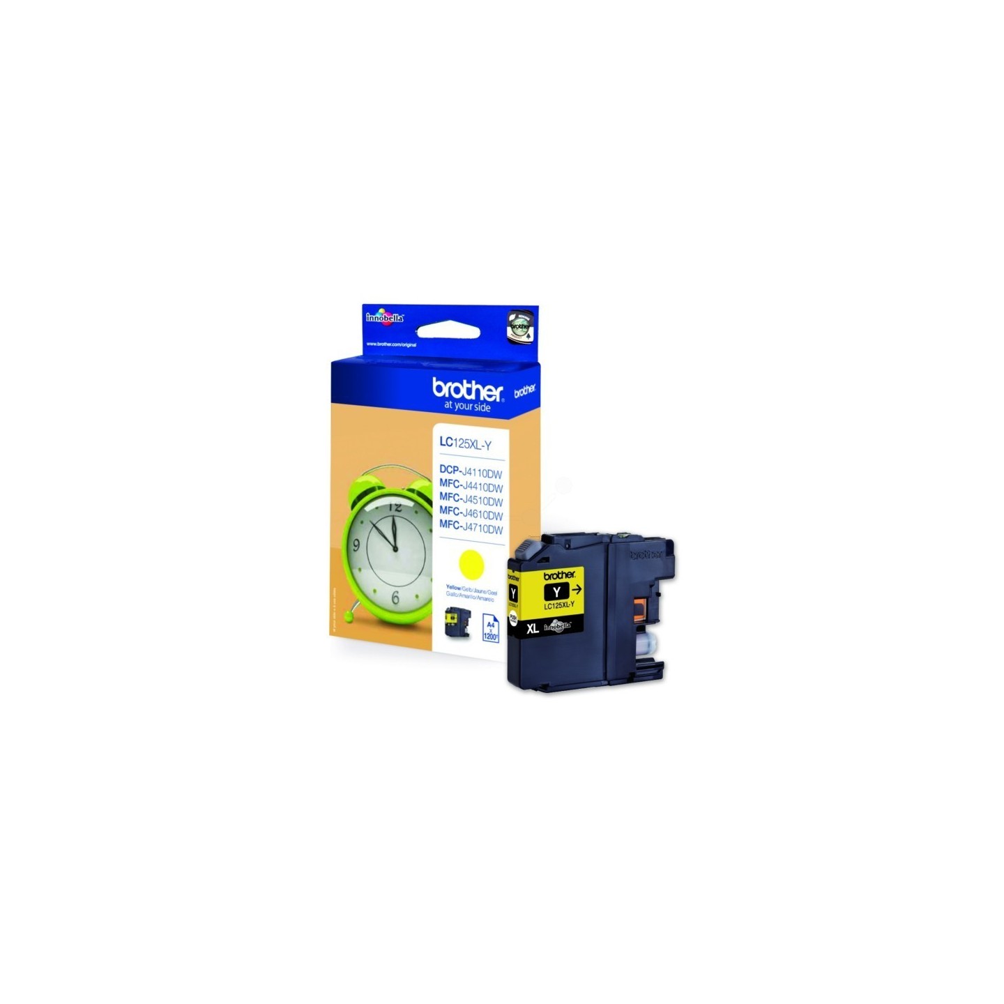 Cartouche jaune XL Brother pour MFC-J4510dw / J4410 / J4610, Toner Express : achat en ligne de Cartouche jaune XL Brother pour M