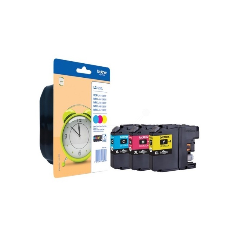 Pack de 3 cartouches couleurs XL Brother pour MFC-J4510dw / J4410 / J4610, Toner Express : achat en ligne de Pack de 3 cartouche