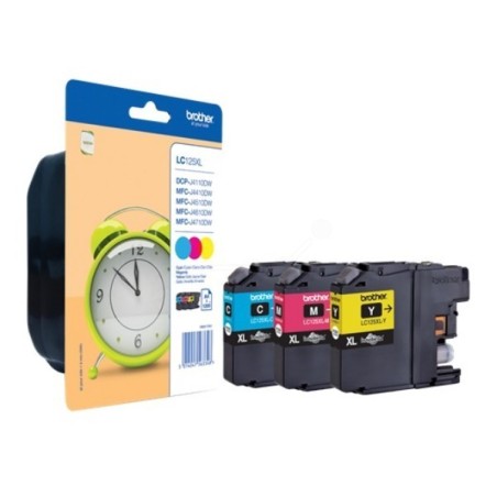 Pack de 3 cartouches couleurs XL Brother pour MFC-J4510dw / J4410 / J4610, Toner Express : achat en ligne de Pack de 3 cartouche
