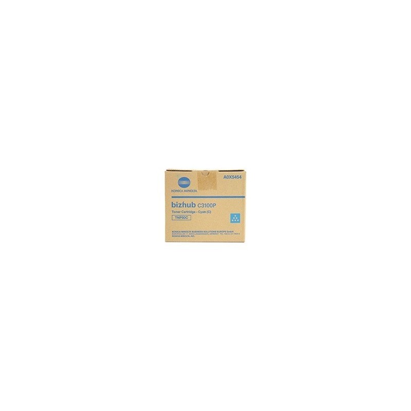 Toner cyan Konica-Minolta Bizhub C3100P (TNP-50C)
