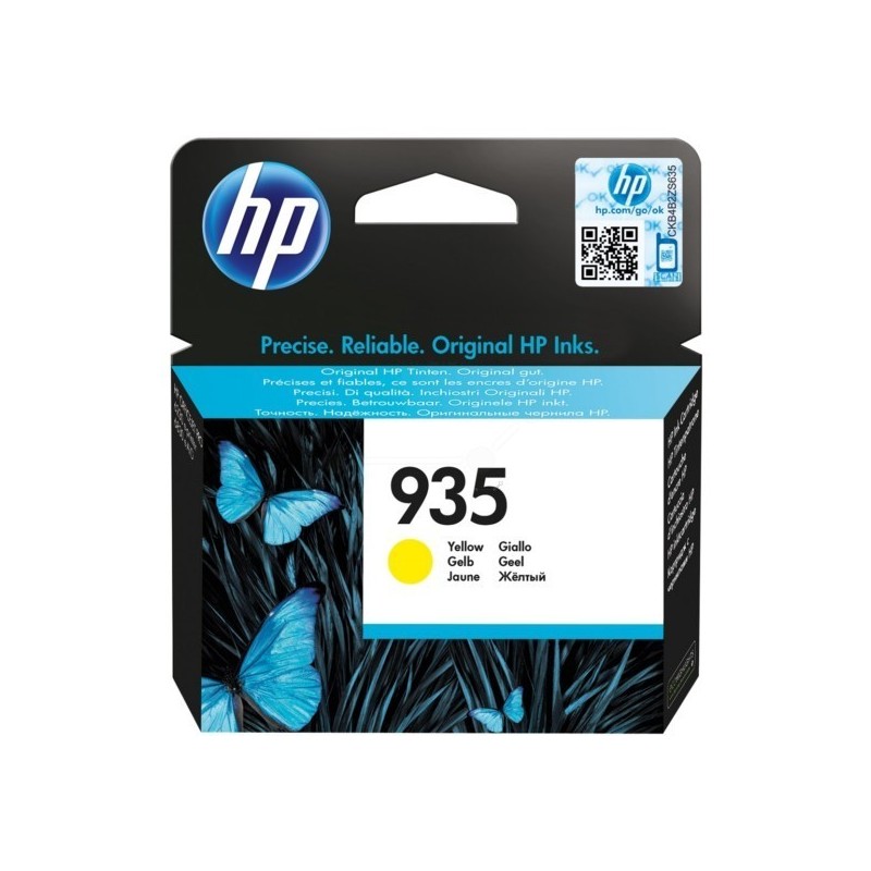 Cartouche jet d'encre Jaune pour HP Office Jet Pro 6230 / 6830 ....(N°935)