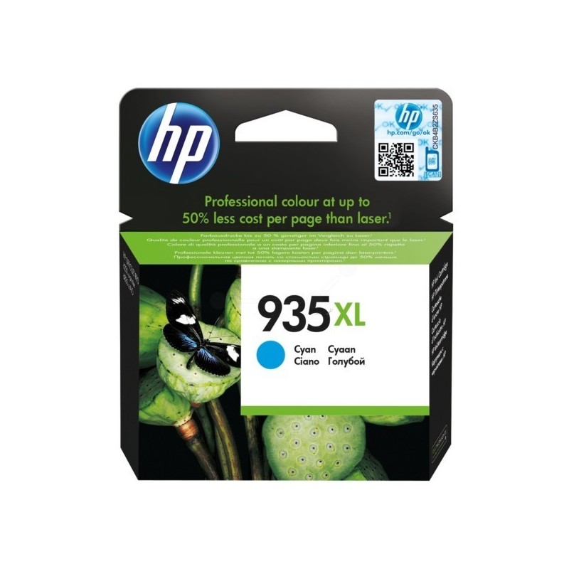 Cartouche jet d'encre Cyan haute capacité pour HP Office Jet Pro 6230 / 6830 ....(N°935XL), Toner Express : achat en ligne de Ca