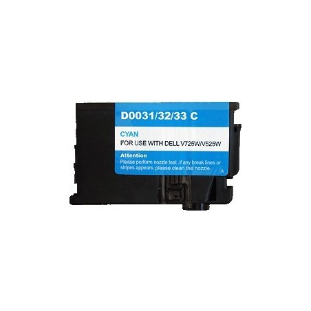 Cartouche cyan générique pour Dell V525w / V725w (331-7378)