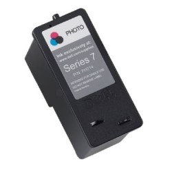 Cartouche photo couleur (C,M,B) DELL haute capacité pour imprimante Dell 966 (FH214), Toner Express : achat en ligne de Cartouch