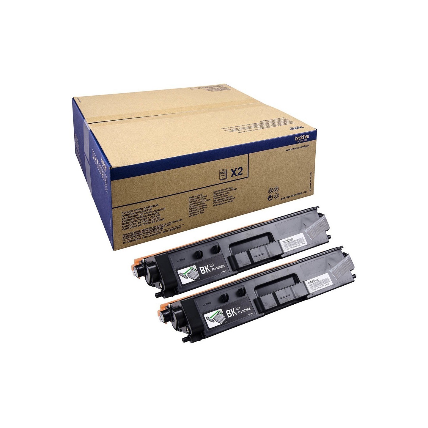 Toner Noir Brother pour HL-L8250CDW/ L8350CDW