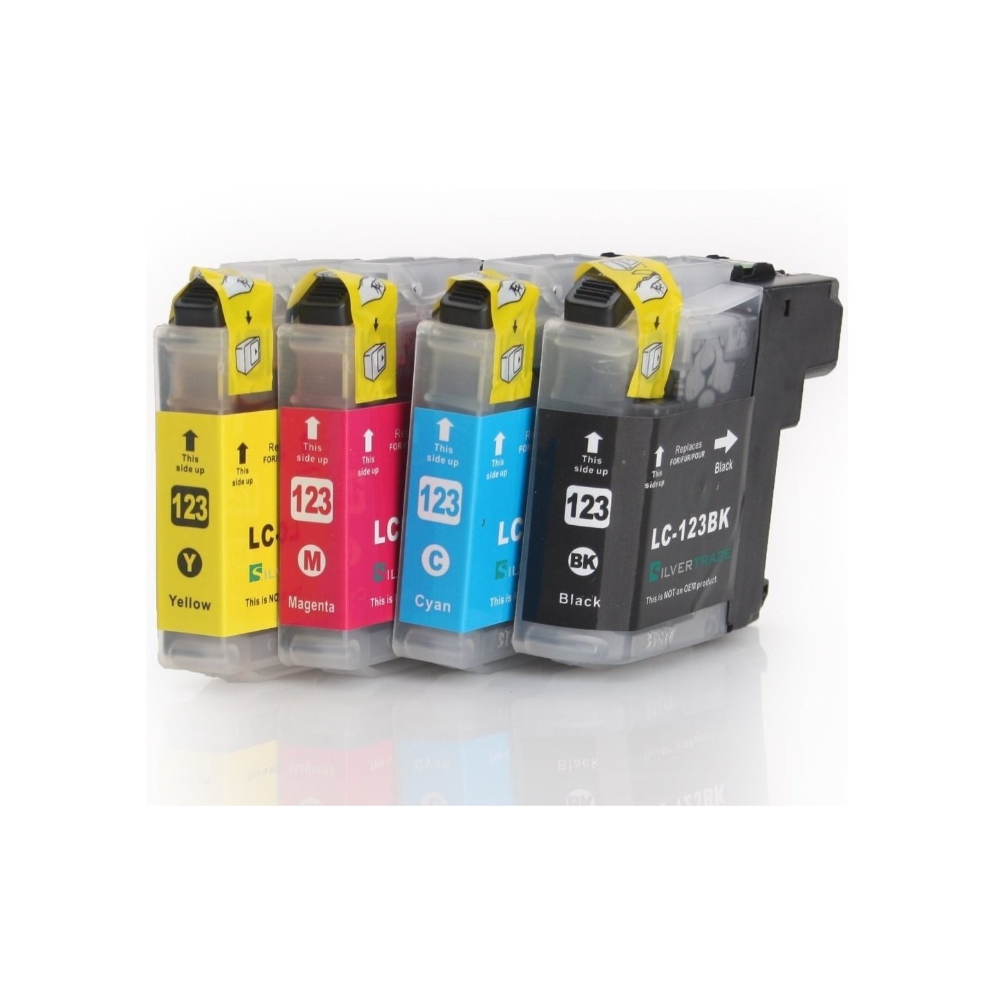 Multipack 4 cartouches génériques pour Brother DCP J132w / MFC J245...