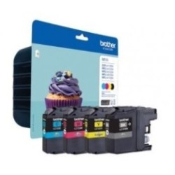 Multipack 4 cartouches Brother pour MFC-J4510dw / MFC-J4410dw / MFC-J4610dw, Toner Express : achat en ligne de Multipack 4 carto