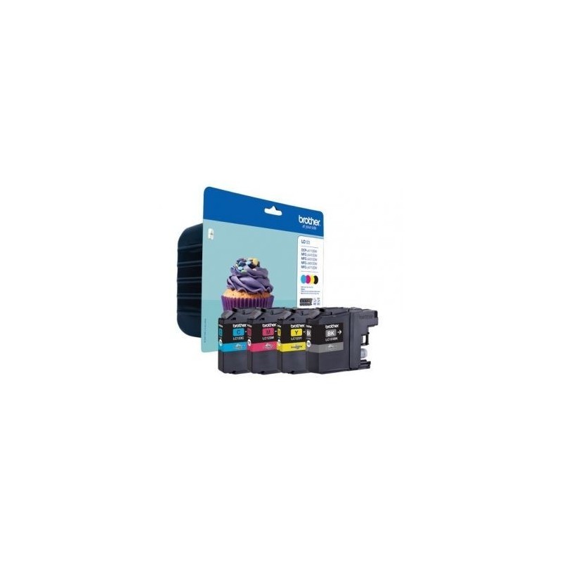 Multipack 4 cartouches Brother pour MFC-J4510dw / MFC-J4410dw / MFC-J4610dw, Toner Express : achat en ligne de Multipack 4 carto
