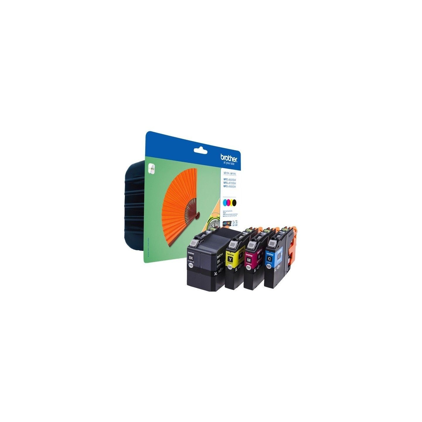 Pack de 4 cartouches XL Brother pour MFC J6720dw / J6920dw