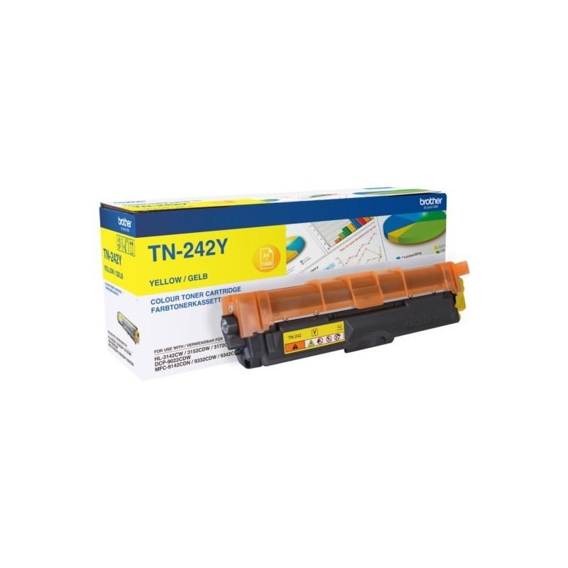 Toner Jaune Brother pour DCP9022CDW / HL3152CDW ....
