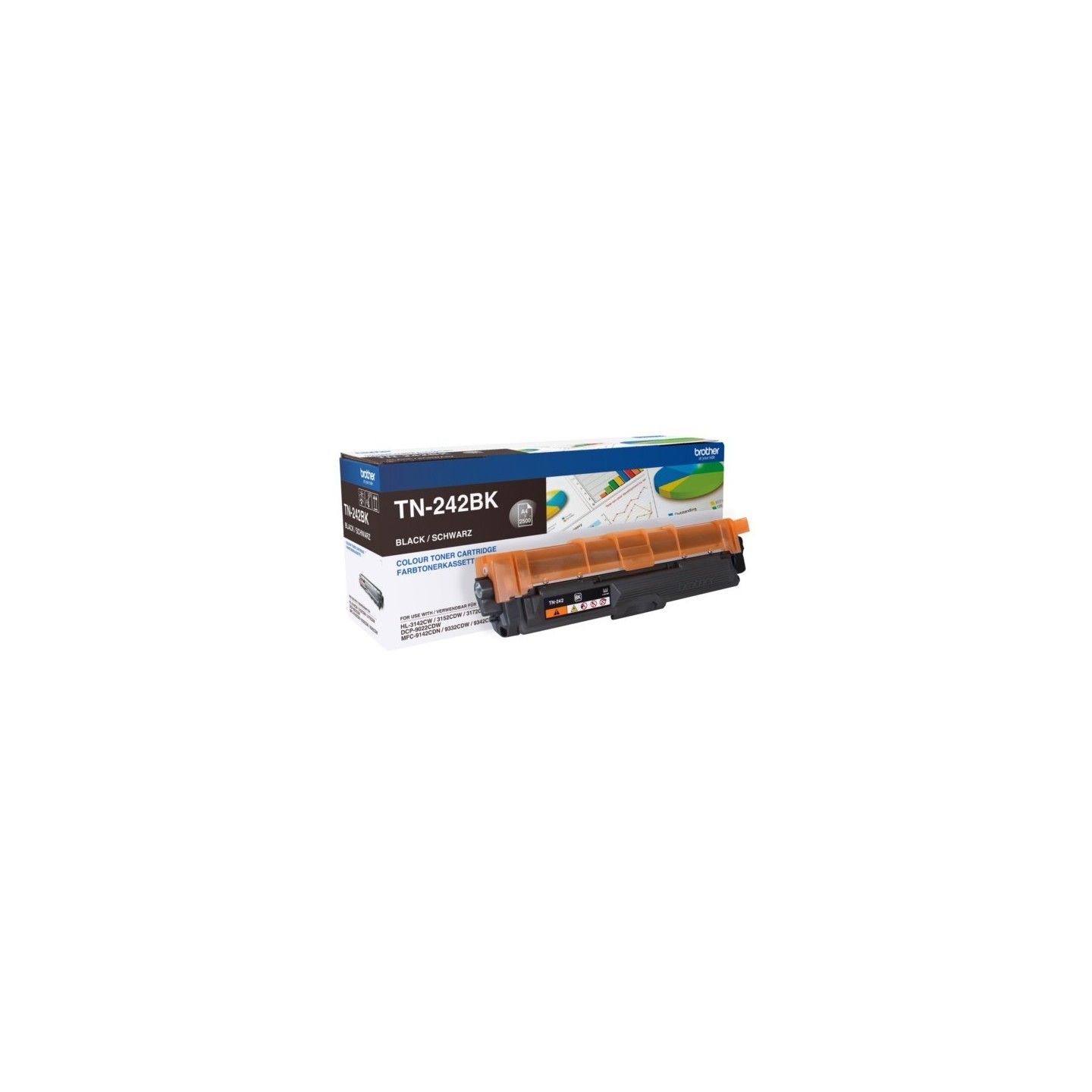 Toner Noir Brother pour DCP9022CDW / HL3152CDW ....