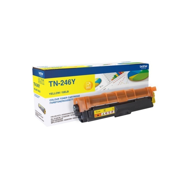 Toner Jaune Brother pour DCP9022cdw / HL314cw ...., Toner Express : achat en ligne de Toner Jaune Brother pour DCP9022cdw / HL31