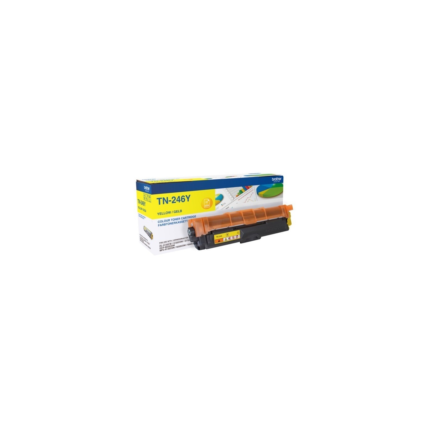 Toner Jaune Brother pour DCP9022cdw / HL314cw ...., Toner Express : achat en ligne de Toner Jaune Brother pour DCP9022cdw / HL31