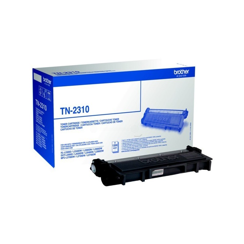 Cartouche toner Brother TN2310 Noir pour HL L2300D/ L2340/ DCP-L2500 ....