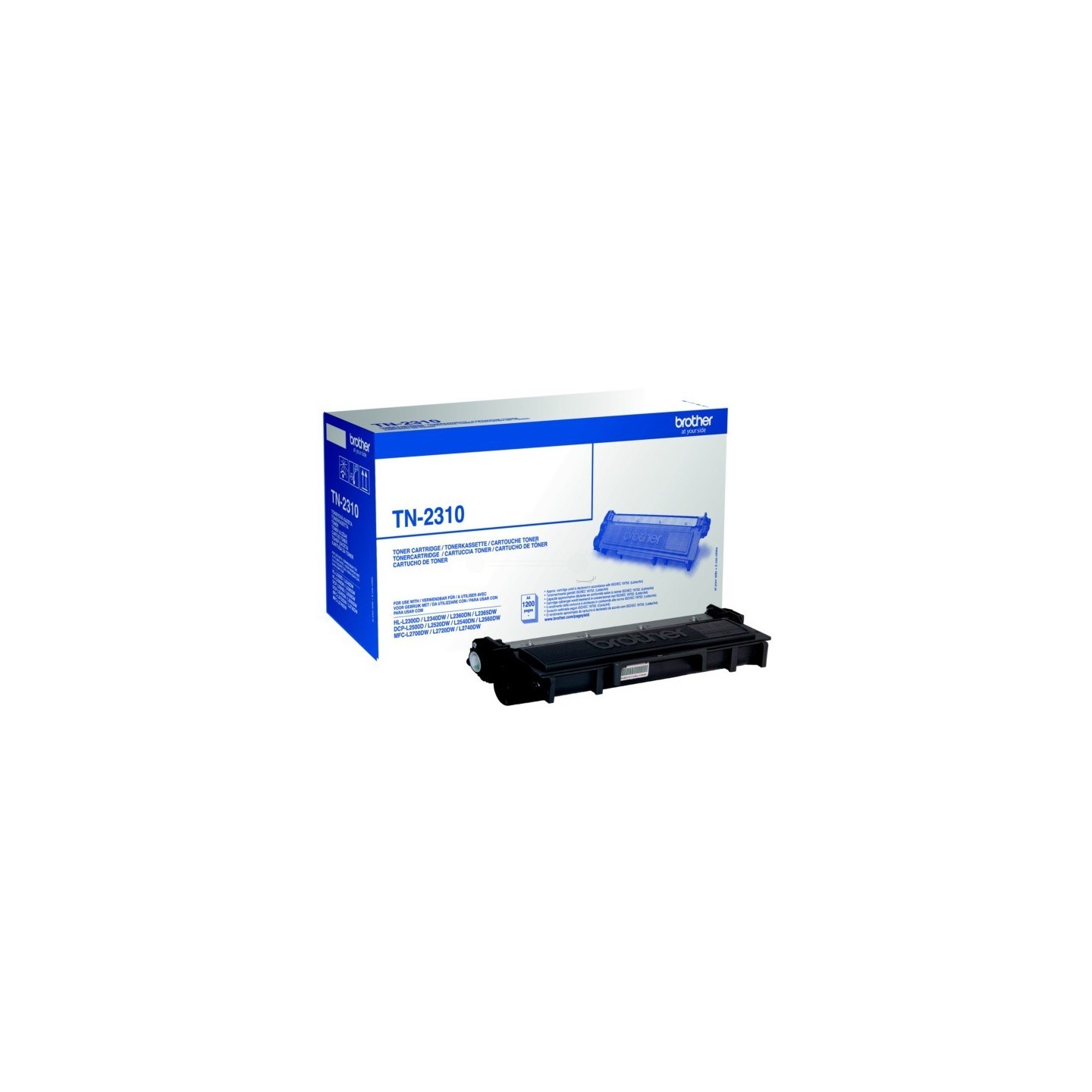 Cartouche toner Brother TN2310 Noir pour HL L2300D/ L2340/ DCP-L2500 ....