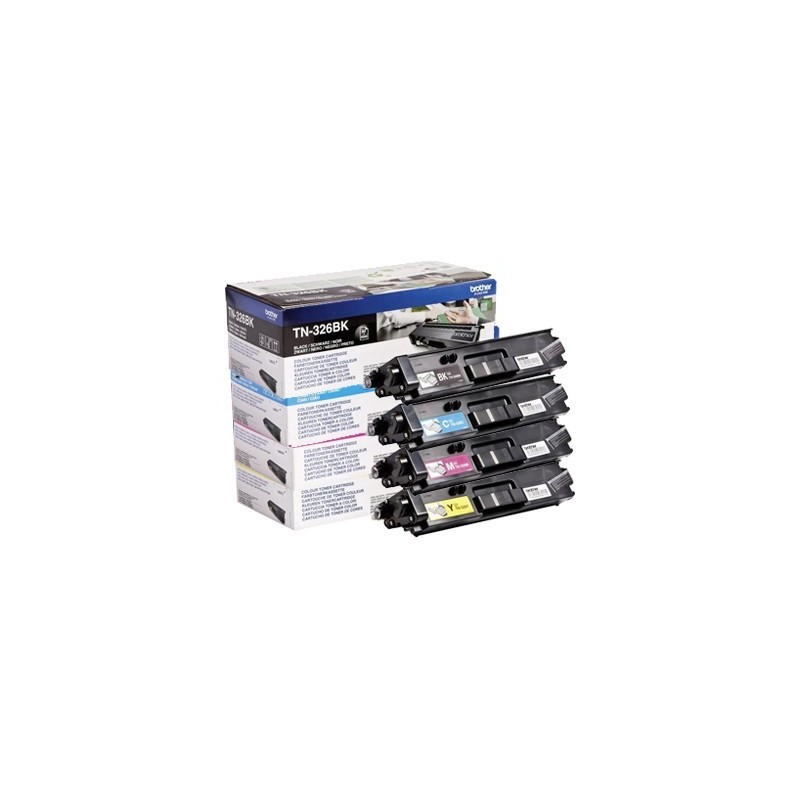 PACK 4 Toners haute capacité Brother pour HL-L8250CDN/ L8400CDN