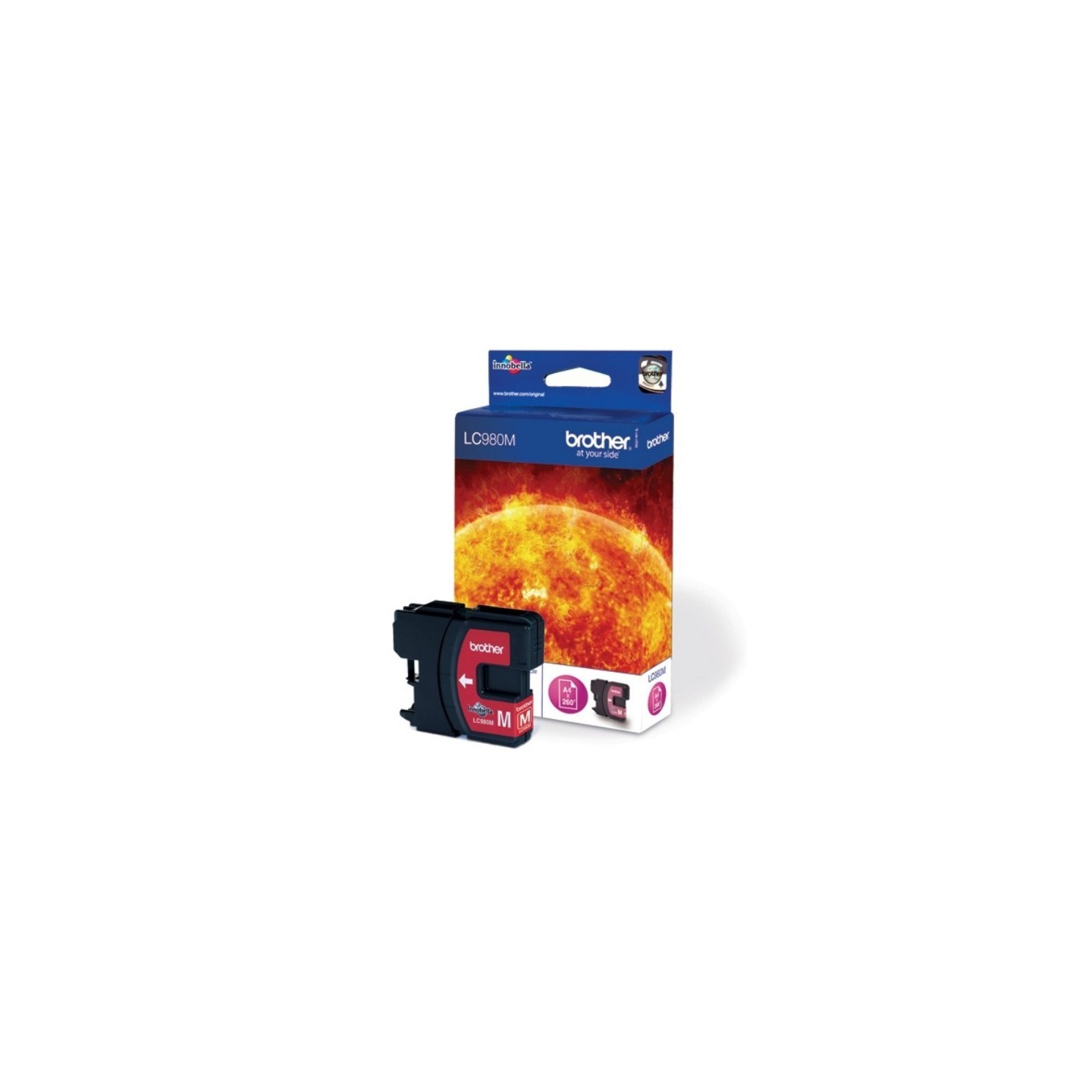 Cartouche d'encre magenta Brother pour DCP 145C / DCP165C, Toner Express : achat en ligne de Cartouche d'encre magenta Brother p