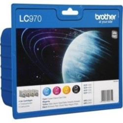Value kit Brother pour DCP-135C / DCP150C / MFC235 / MFC260 (Pack de 4), Toner Express : achat en ligne de Value kit Brother pou