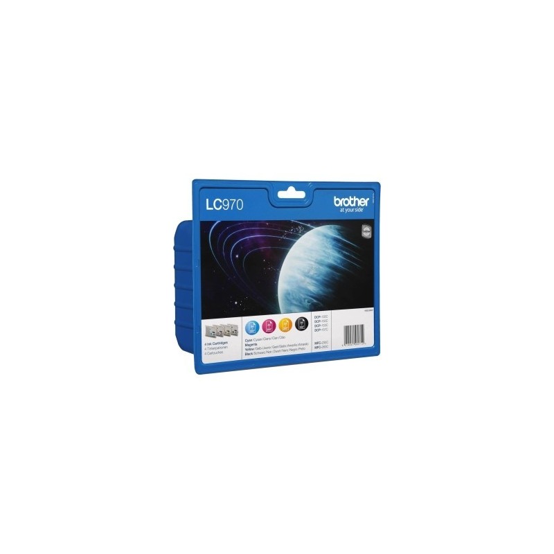 Value kit Brother pour DCP-135C / DCP150C / MFC235 / MFC260 (Pack de 4), Toner Express : achat en ligne de Value kit Brother pou