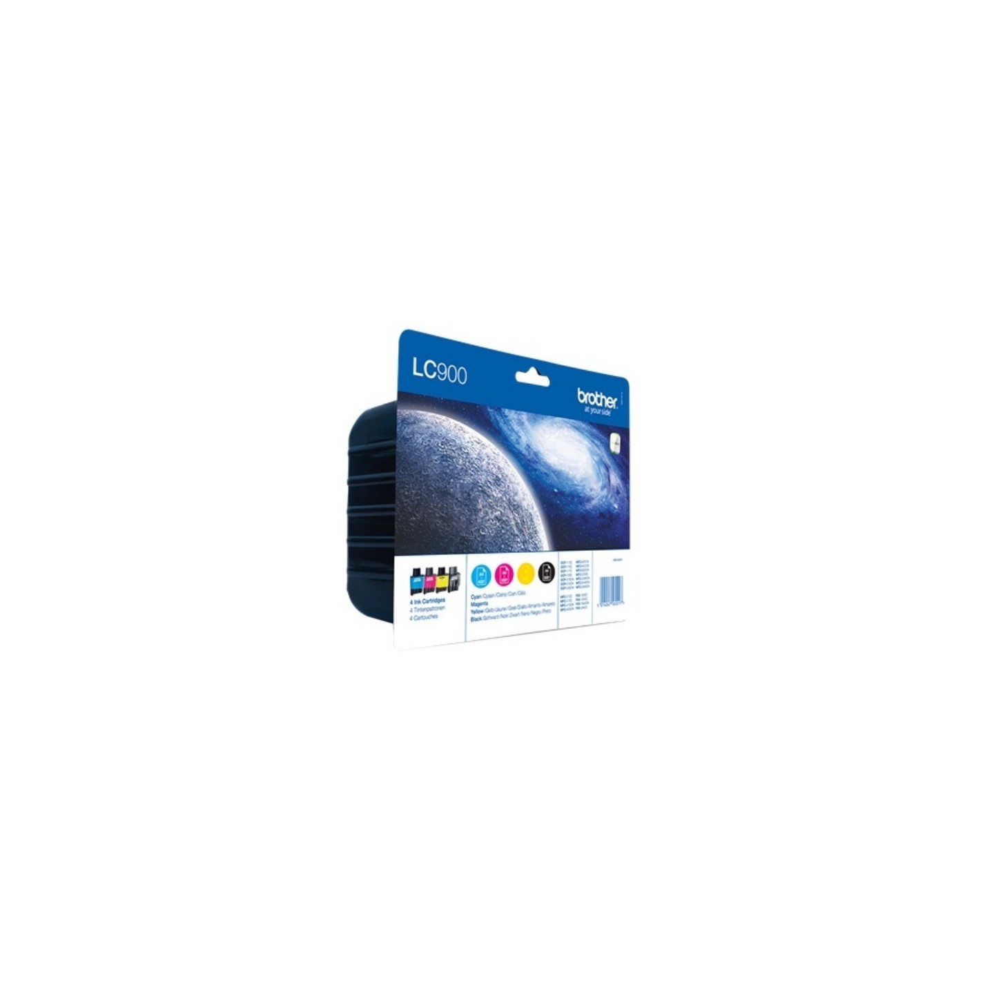 Pack 4 Cartouches (C, M, J, N) Brother pour MFC 3240 / 210 / DCP 110 / FAX 1835..., Toner Express : achat en ligne de Pack 4 Car