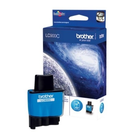 Cartouche d'encre Brother LC900C Cyan, Toner Express : achat en ligne de Cartouche d'encre Brother LC900C Cyan pour imprimante