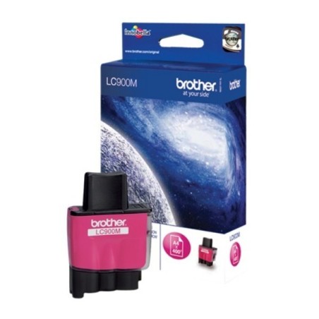 Cartouche d'encre Brother LC900M Magenta, Toner Express : achat en ligne de Cartouche d'encre Brother LC900M Magenta pour imprim