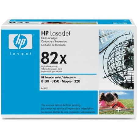 Toner HP Haute Capacité pour LaserJet 8100... (82X), Toner Express : achat en ligne de Toner HP Haute Capacité pour LaserJet 810