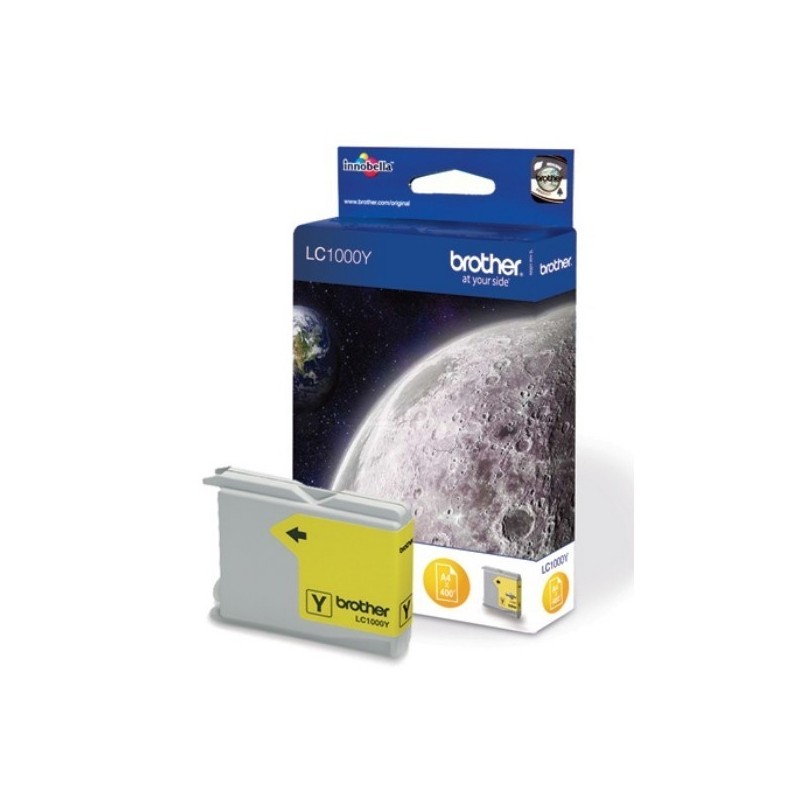 Cartouche d'encre jaune Brother pour DCP130C / DCP330C / DCP750CW, Toner Express : achat en ligne de Cartouche d'encre jaune Bro