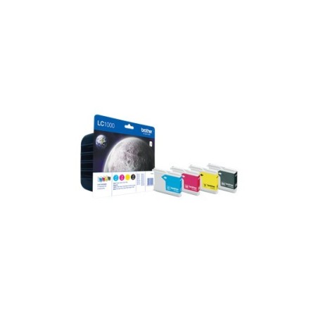 Cartouche jet d'encre Brother Noir, Cyan, Magenta, Jaune pour / DCP130.../ MFC240......, Toner Express : achat en ligne de Carto