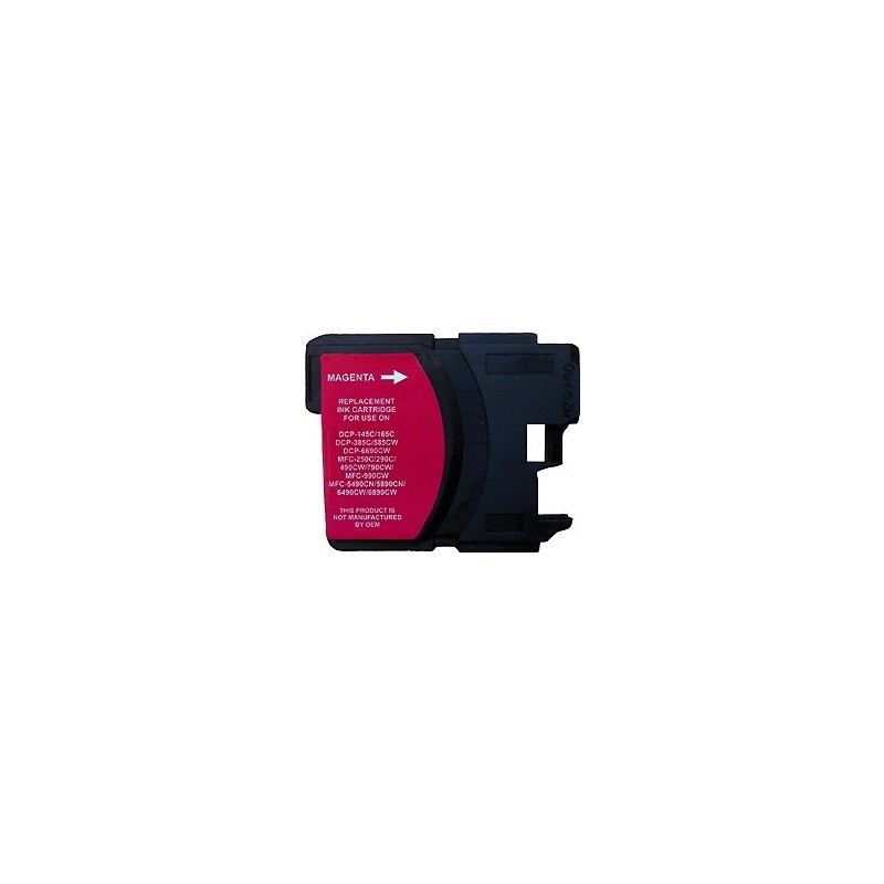 Cartouche magenta générique pour Brother MFC-6490CW / DCP-6690CW / ..., Toner Express : achat en ligne de Cartouc