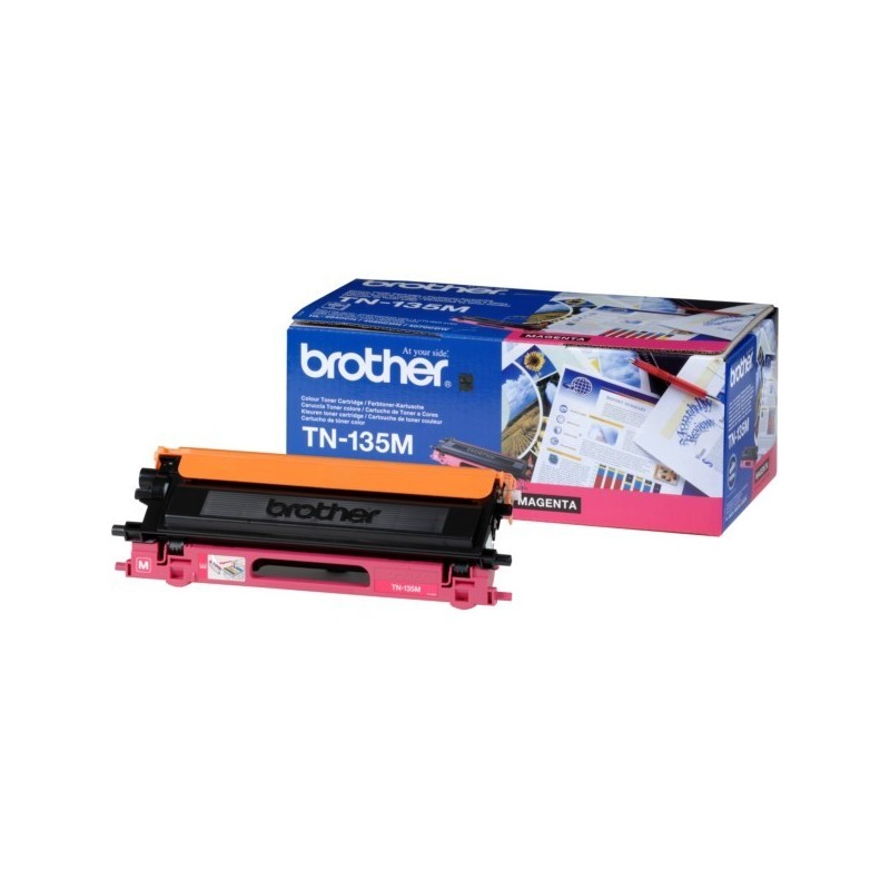 Toner magenta haute capacité Brother pour MFC9440 / DCP9040 / HL4040... (TN-135M), Toner Express : achat en ligne de Toner magen