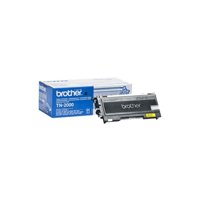 Kit Toner Noir Brother TN2000, Toner Express : achat en ligne de Kit Toner Noir Brother TN2000 pour imprimante