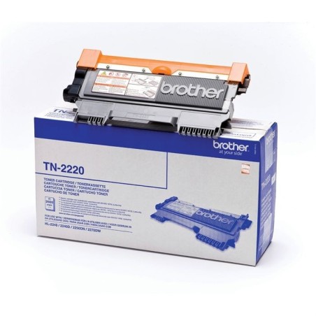 Toner noir haute capacité Brother pour HL2240d / 2250dn / 2270dw (TN2220), Toner Express : achat en ligne de Toner noir haute ca